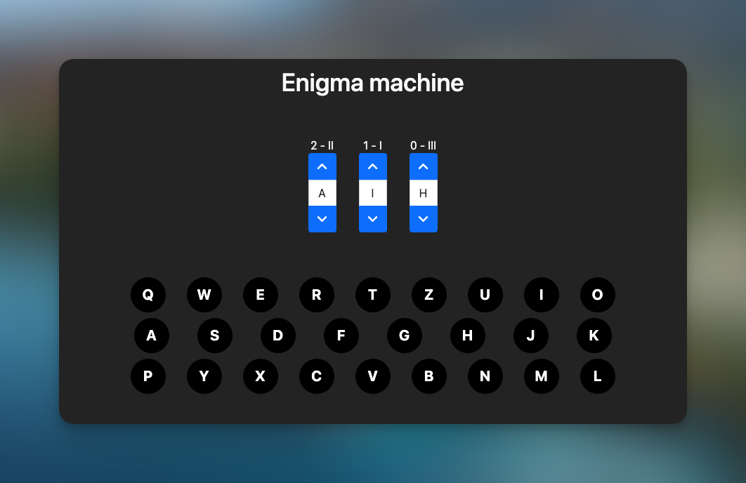 Preview of Enigma project}}